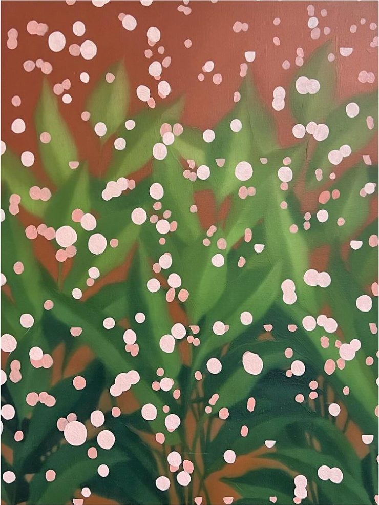 Polline, oil on canvas, 40 × 50 cm, 2024